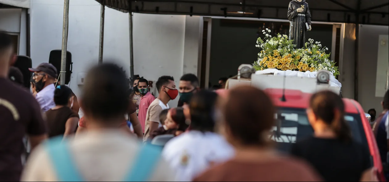 Concentração aconteceu no Santuário de São Francisco de Assis