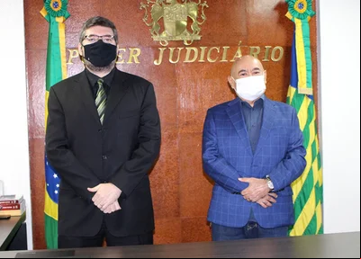 Posse do juiz Edvaldo Rebouças