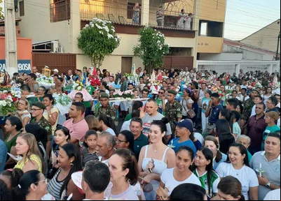 Procissão de Nossa Senhora dos Remédios em Piripiri