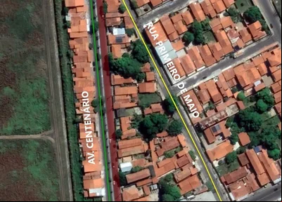Novo trecho interditado a partir desta quinta-feira (05) na Avenida Centenário, entre a Avenida União e Rua José Marques da Rocha