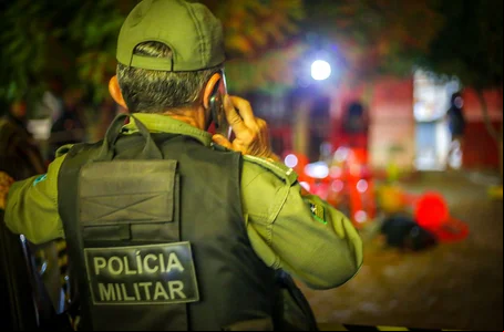 Polícia Militar isolou a área
