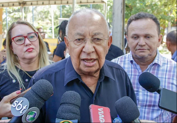 Dr. Pessoa durante a solenidade
