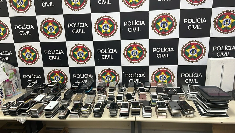 Mais de 700 celulares são apreendidos em ação para recuperar aparelhos furtados no Rock in Rio