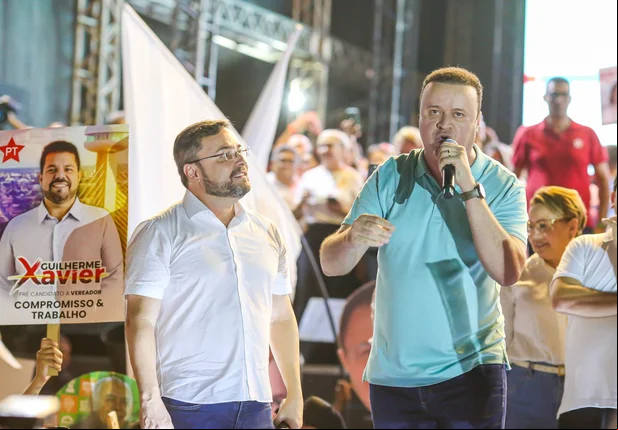 Fábio Novo e Paulo Mácio, candidatos a prefeito e vice