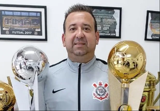 André Bié, novo técnico do time de futsal do Atlético Piauiense