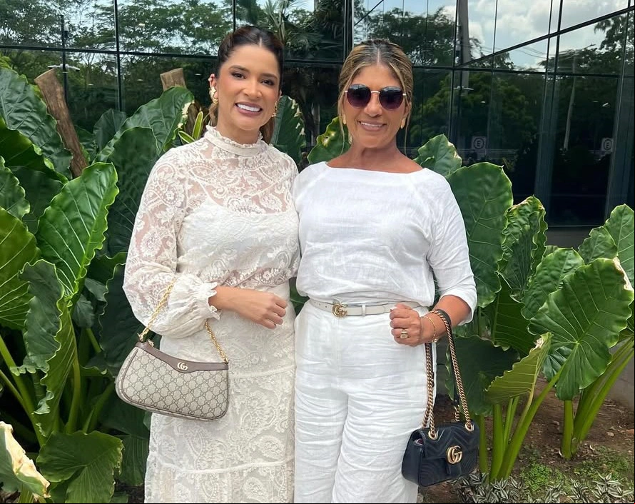 Tatiana Medeiros e Maria Odélia