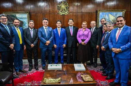 Encontro de parlamentares piauienses com Alcolumbre