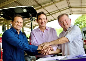 Pedro Gomes, Marcelo Filho e Merlong Solano
