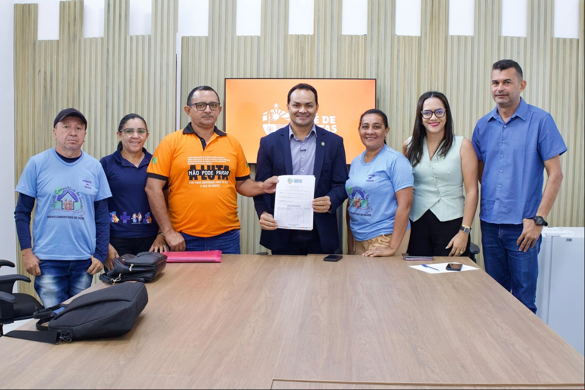 Prefeito Pedro Gomes envia projeto que garante benefício aos agentes comunitários de saúde