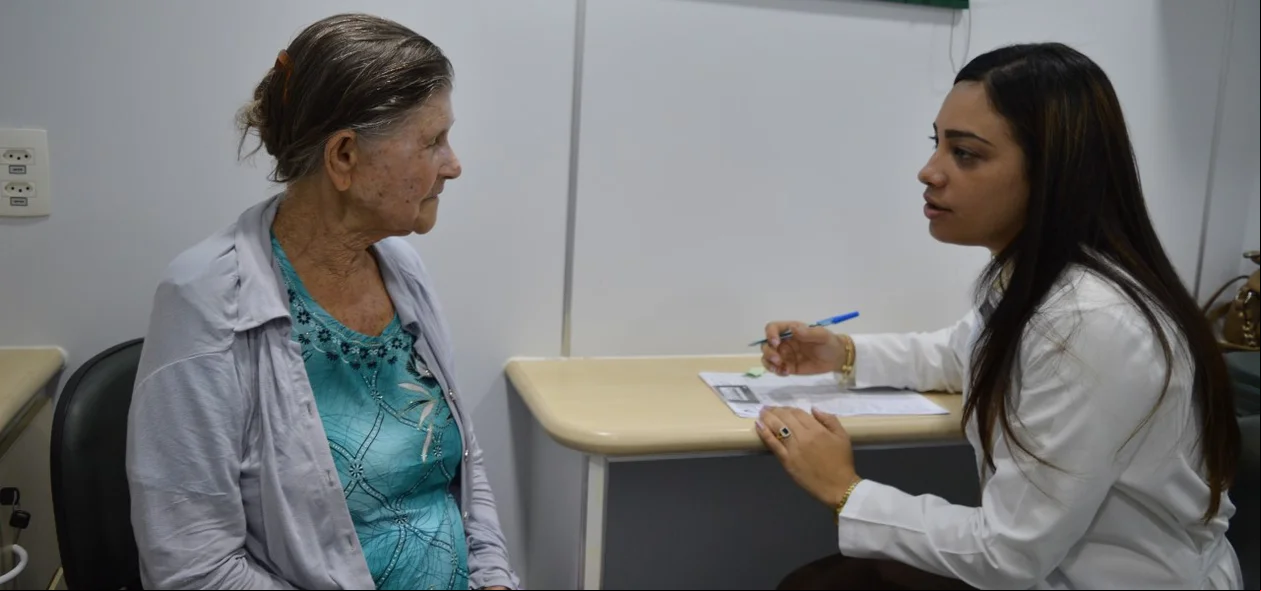 Atendimento médico na feira da cidadania 
