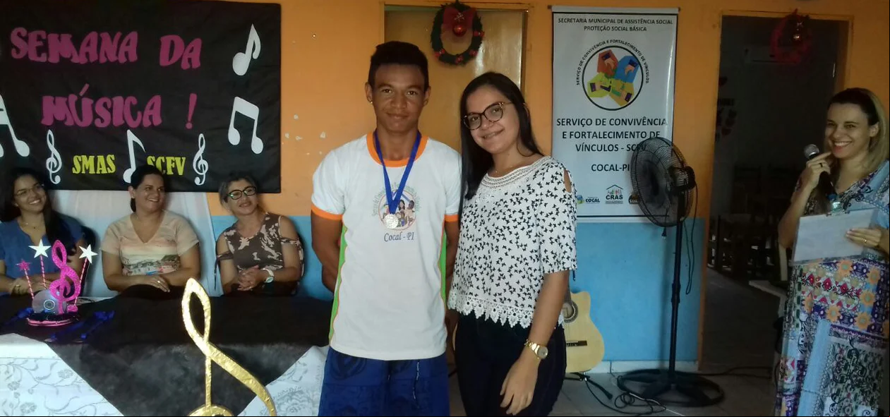 Entrega de medalhas 