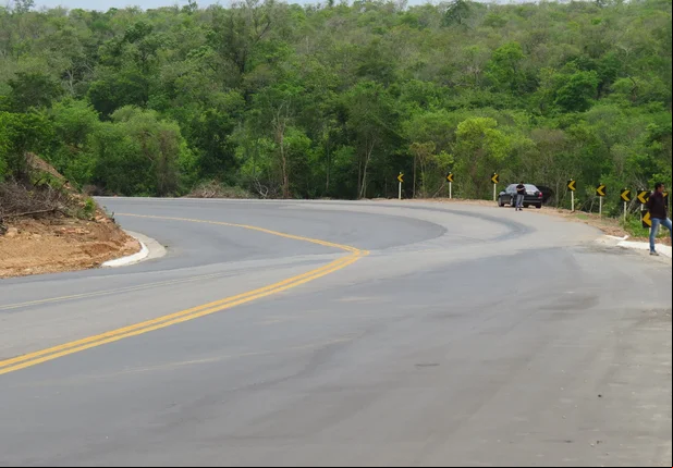 Curva da morte na BR 135