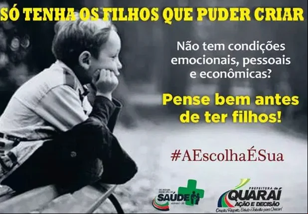 Campanha da prefeitura de Quaraí