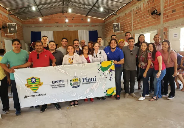 Projeto "Desporto e Cidadania" no Povoado Árvores Verdes