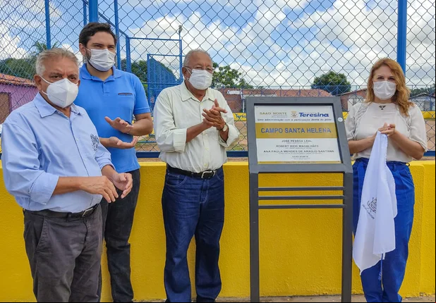 Entrega de obras na zona norte de Teresina