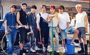 Grupo Sul-coreano BTS.